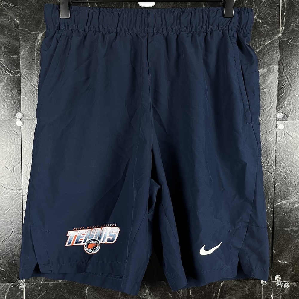 Nike Men's Navy Dri-Fit Falcons Running Shorts Small